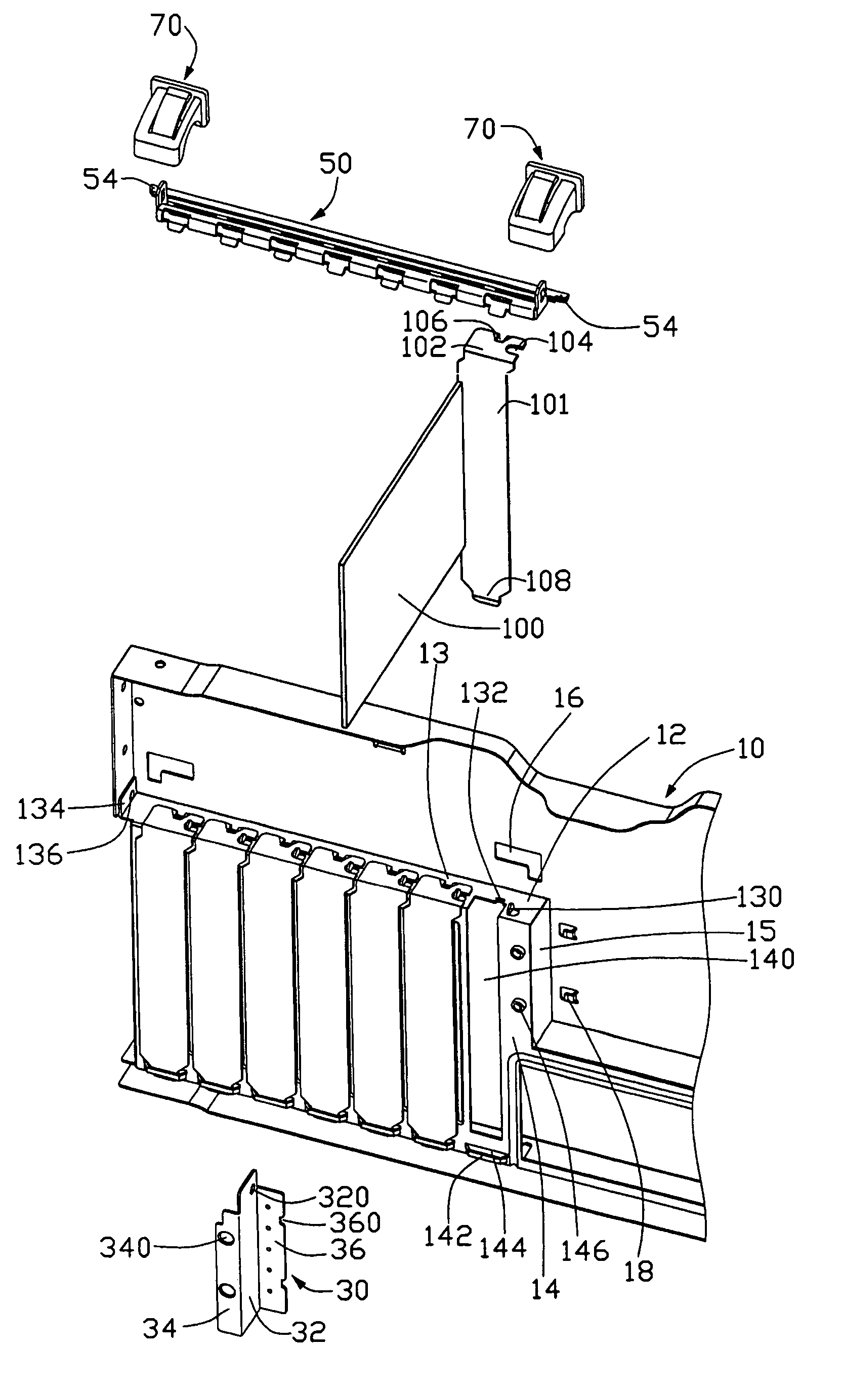 Expansion card mounting apparatus