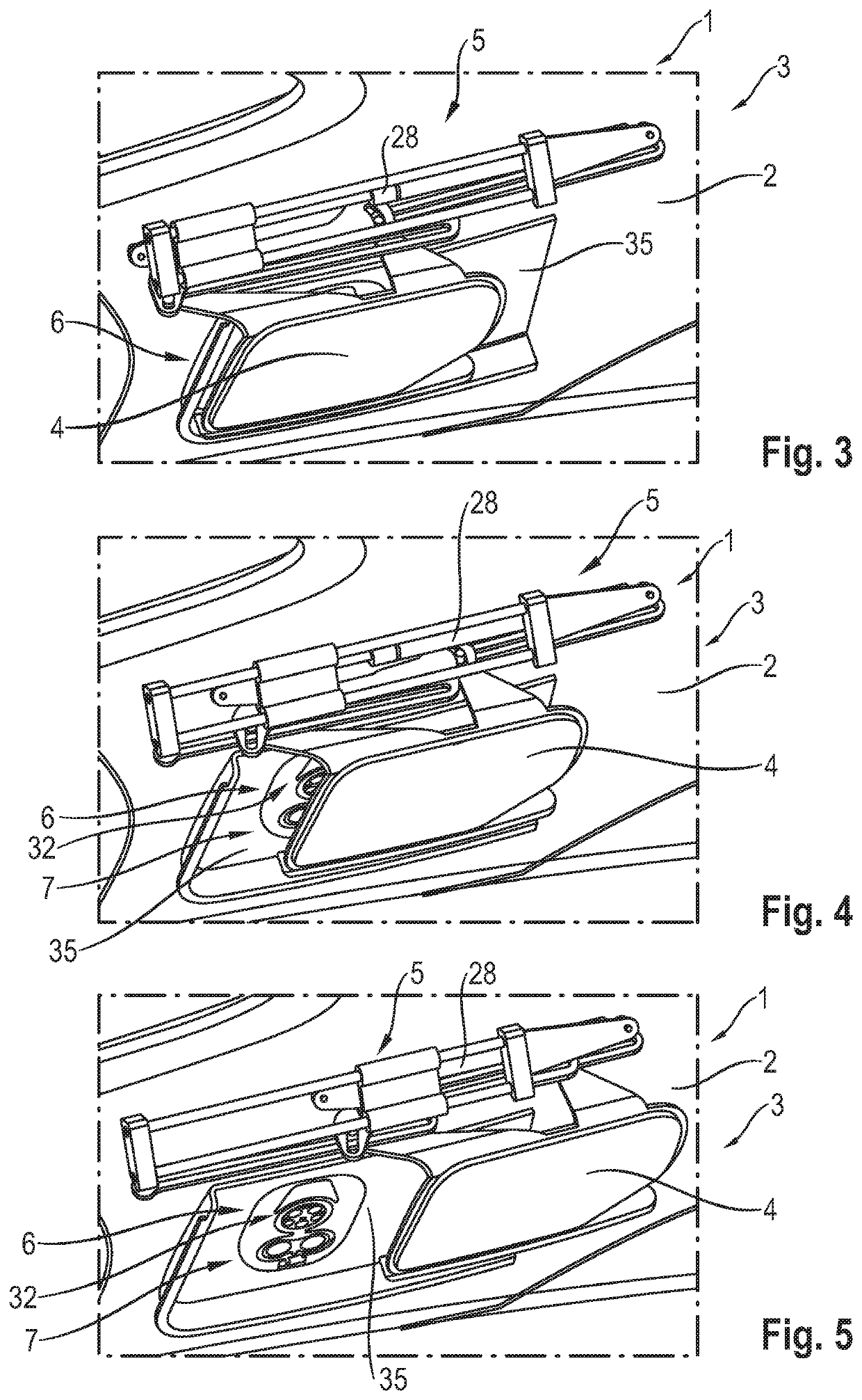 Cover apparatus for a motor vehicle body