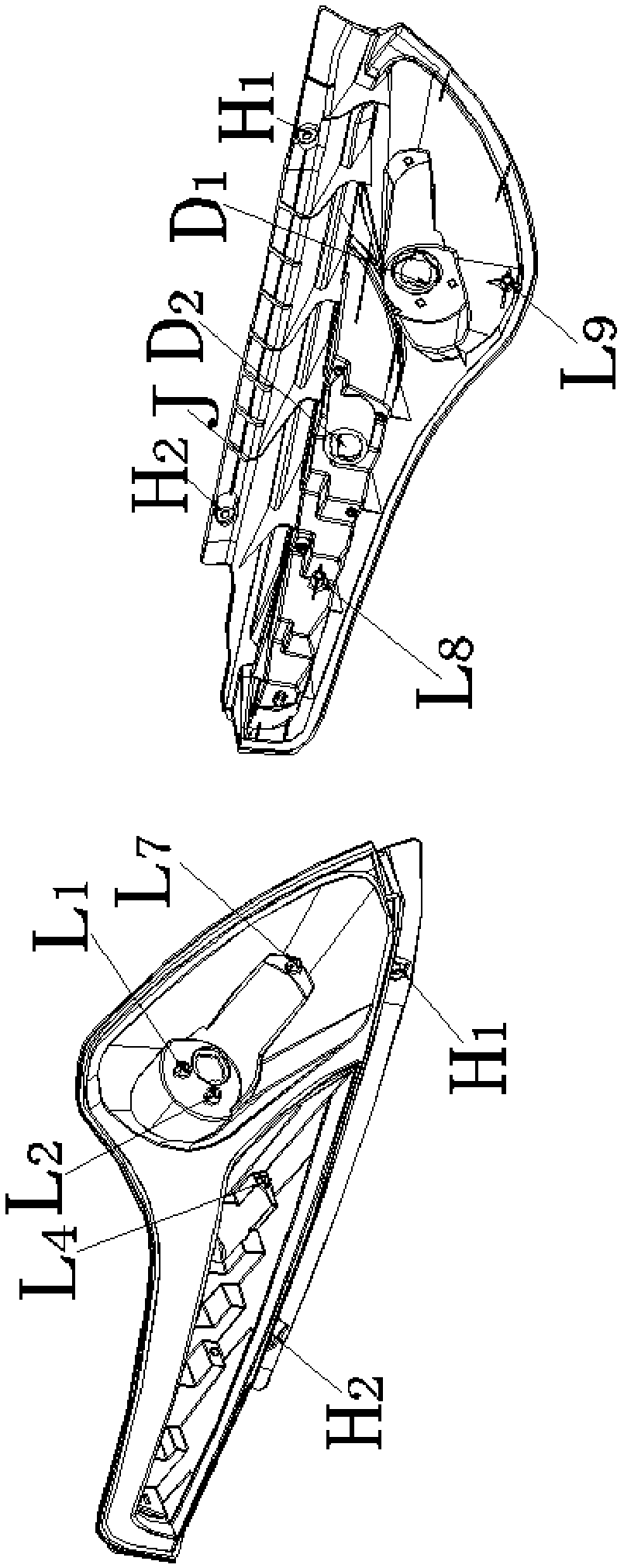 Unmanned aerial vehicle with night cruise mode and lamp holder thereof