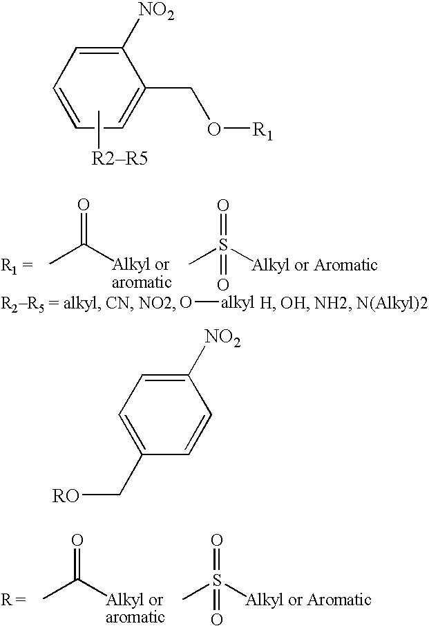 Chemical amplification for the synthesis of patterned arrays