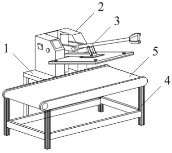 Press-fitting equipment for evaporator