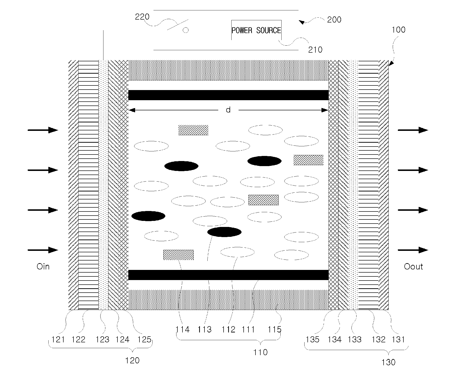 LCD light-reducing apparatus, and vehicle smart mirror using the same