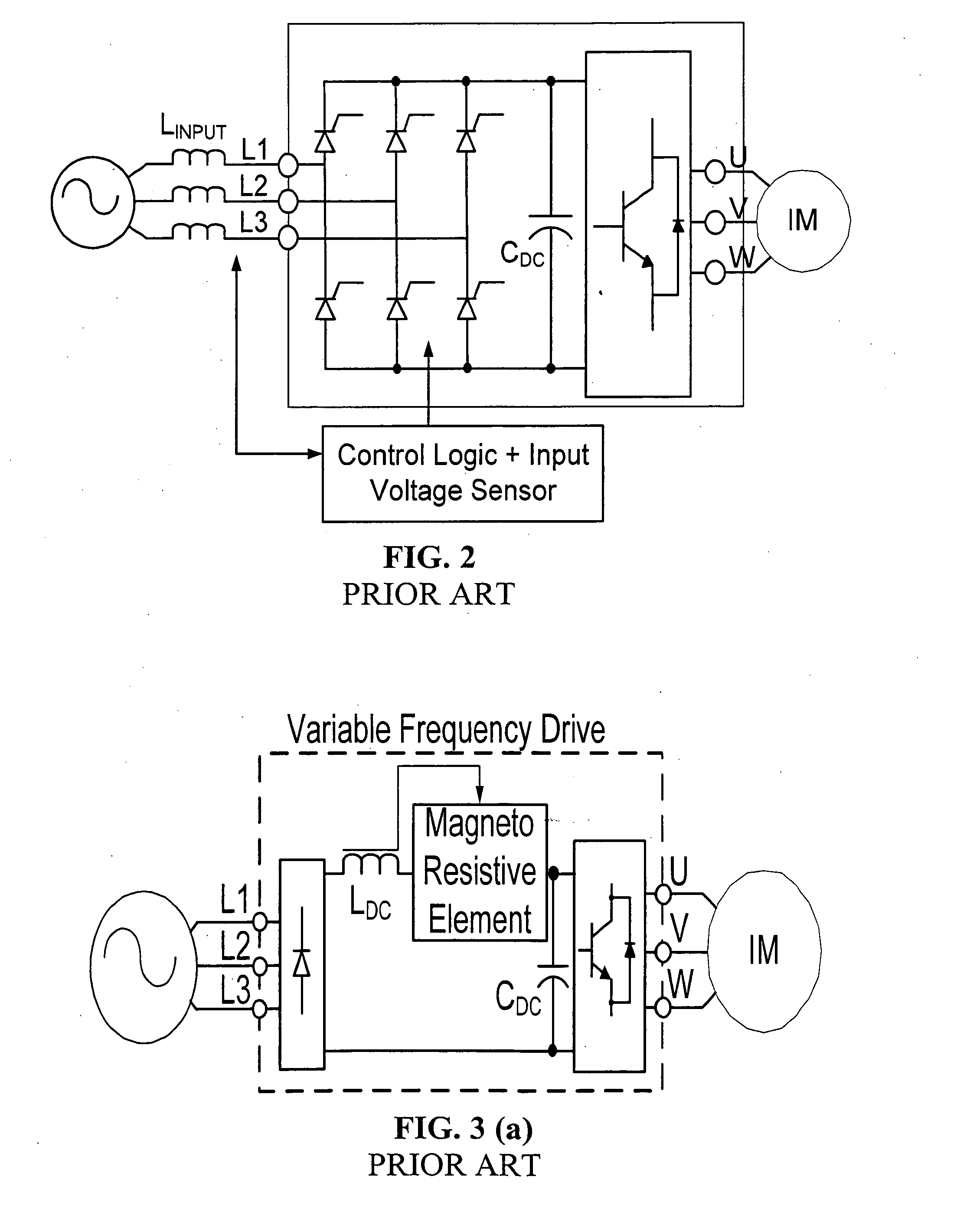 Variable frequency drive soft charge circuit