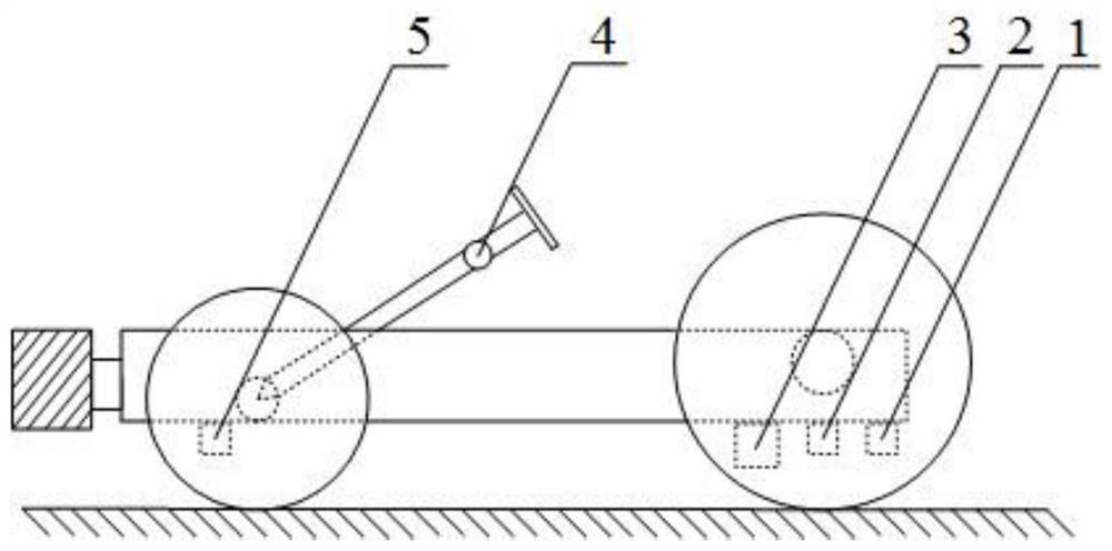 Active anti-rollover control method and system for wheeled tractors based on active steering control