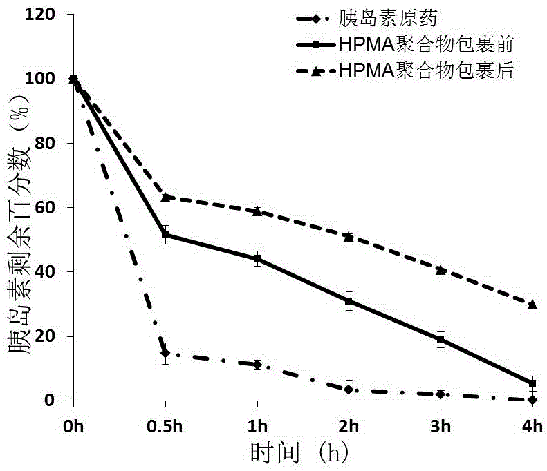 N-(2-hydroxypropyl) methacrylamide polymer based nanoparticles and preparation method thereof