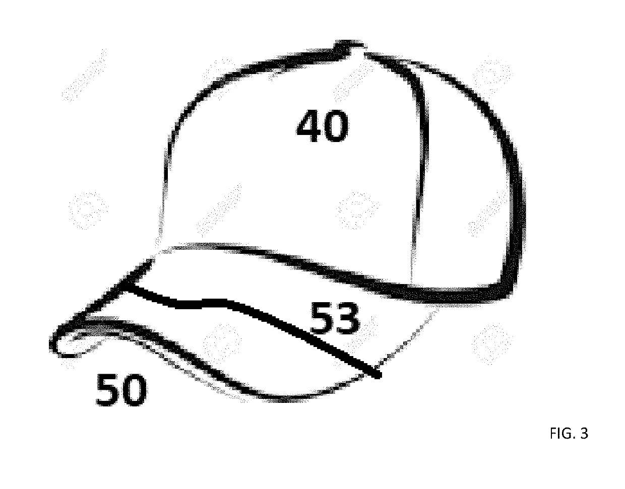 Hat or cap with UV protection
