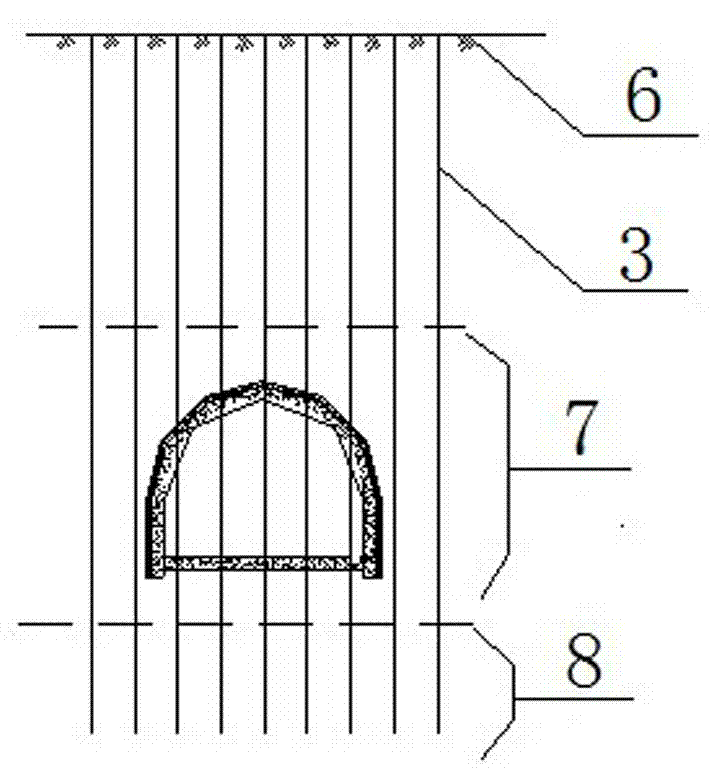 Freezing method of frozen wall of inclined shaft