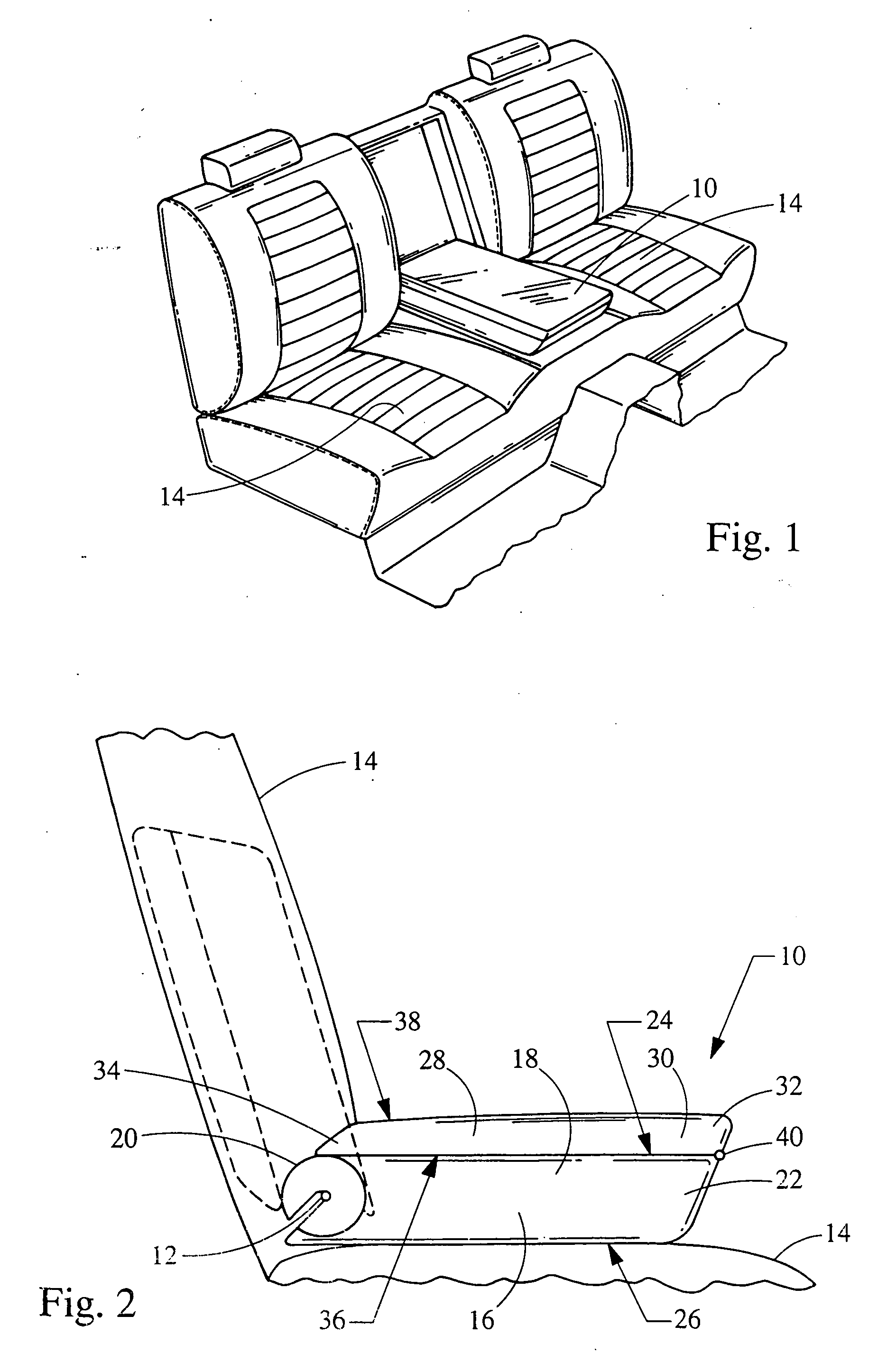 Pivotable rear seat armrest with integrated entertainment system
