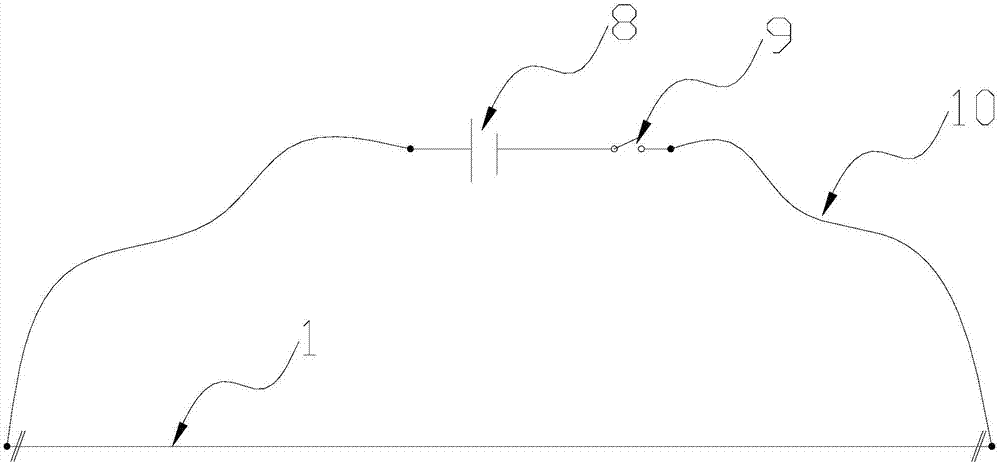 Balloon tearing device and aerostat with same