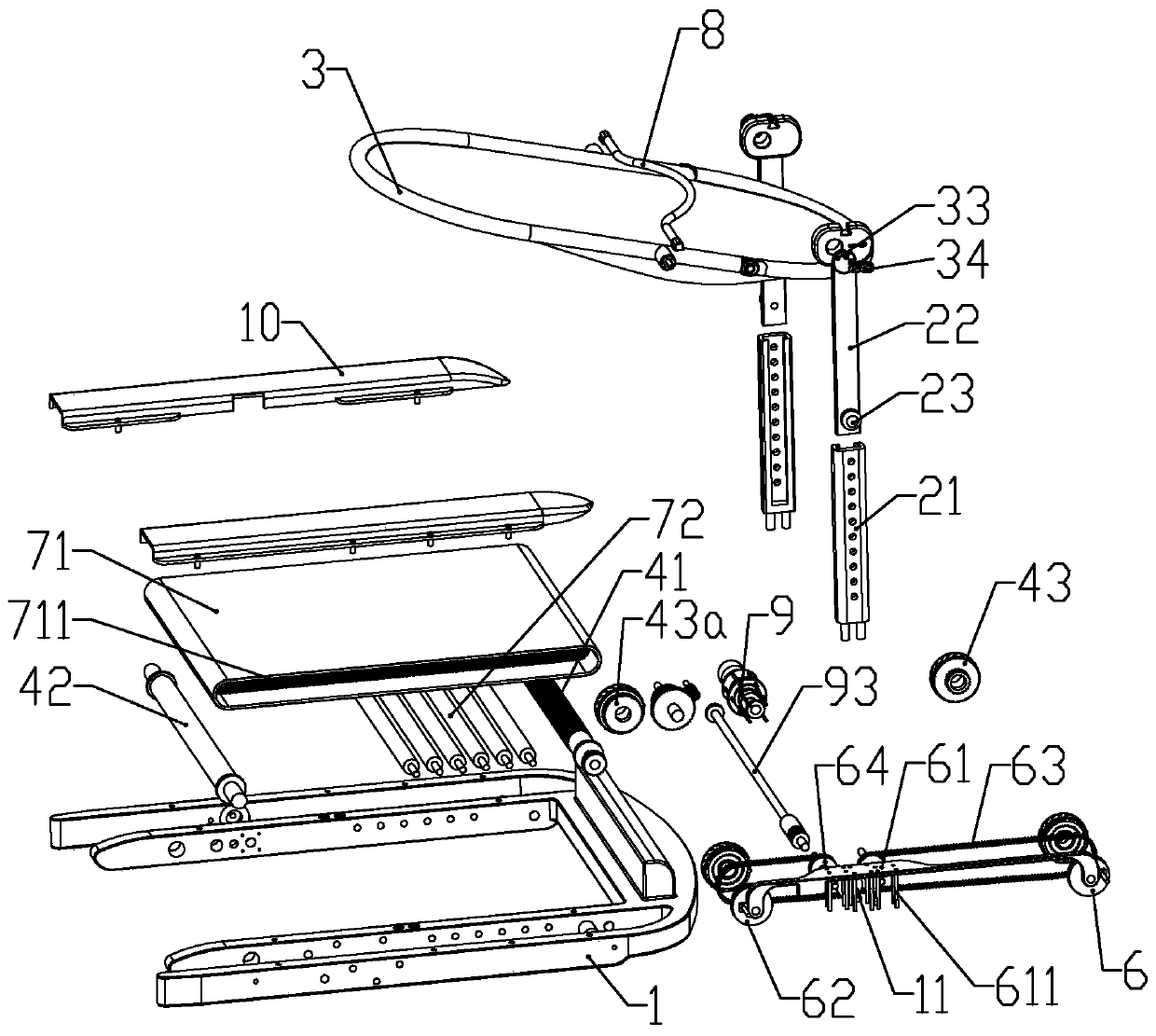 Switchable baby walker