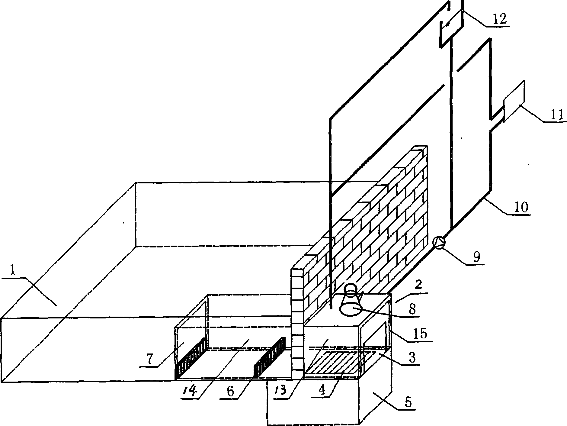 Built-in multi-fuel heating stove