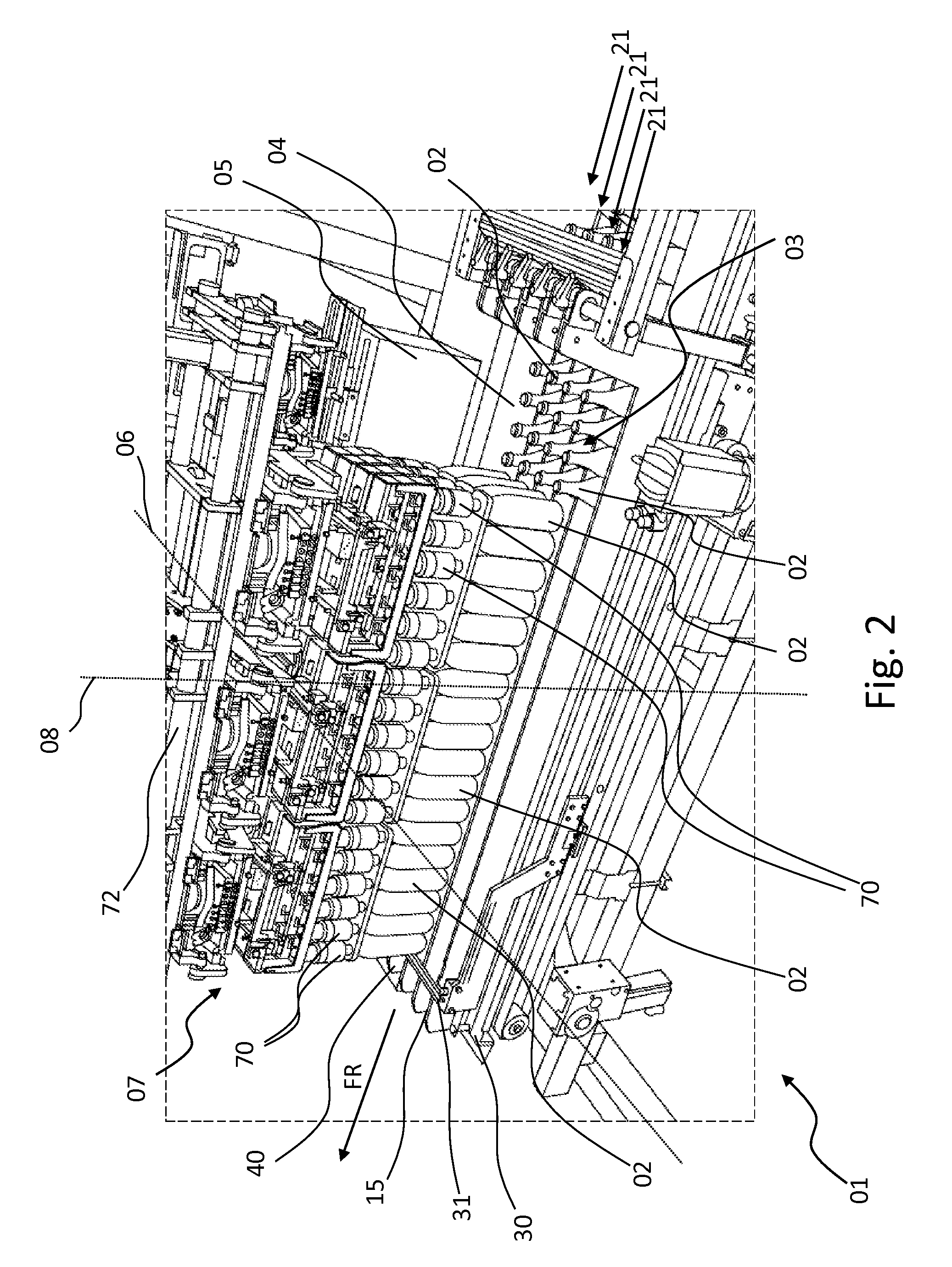 Apparatus and method for handling articles