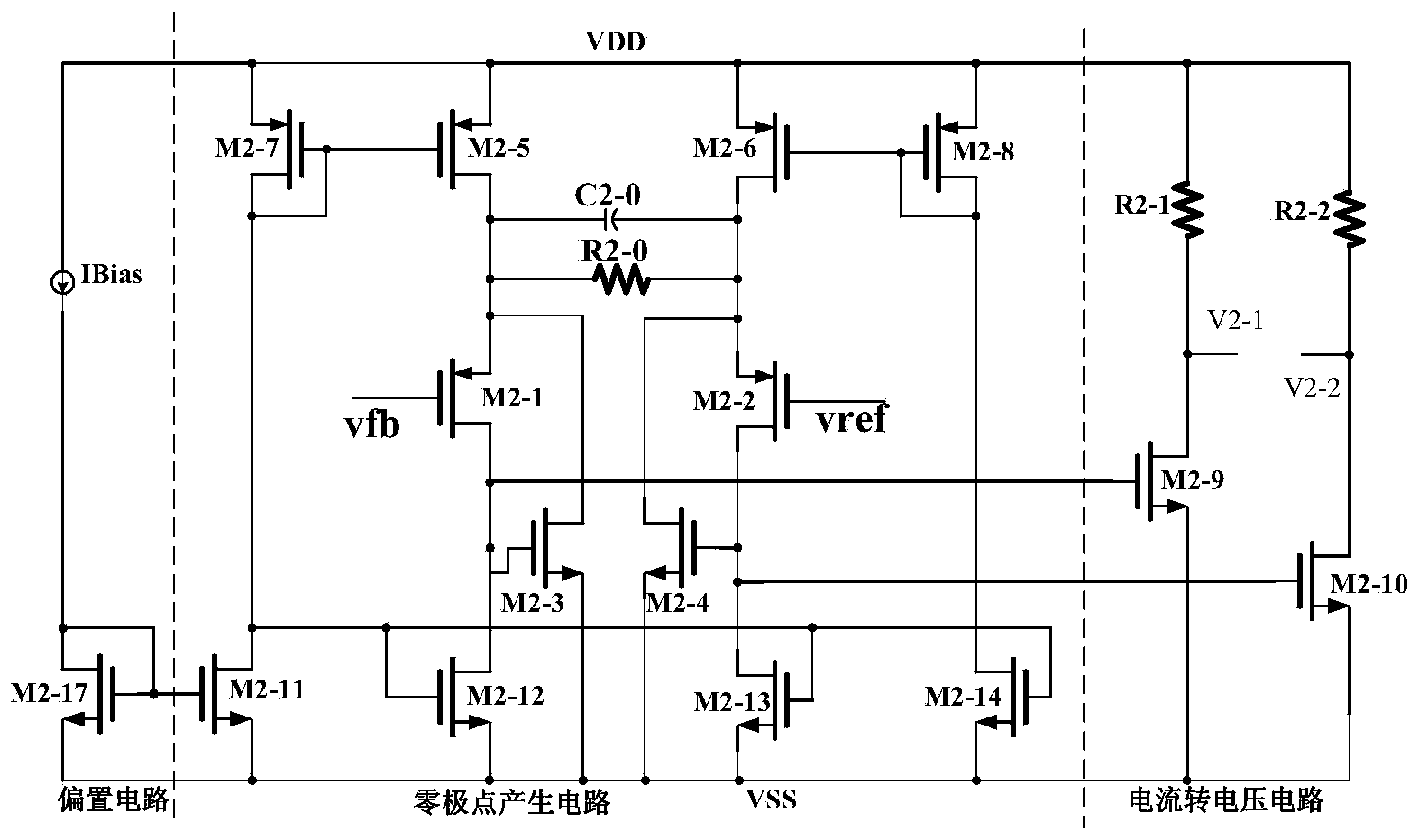 Loop circuit compensating circuit used for Buck converter