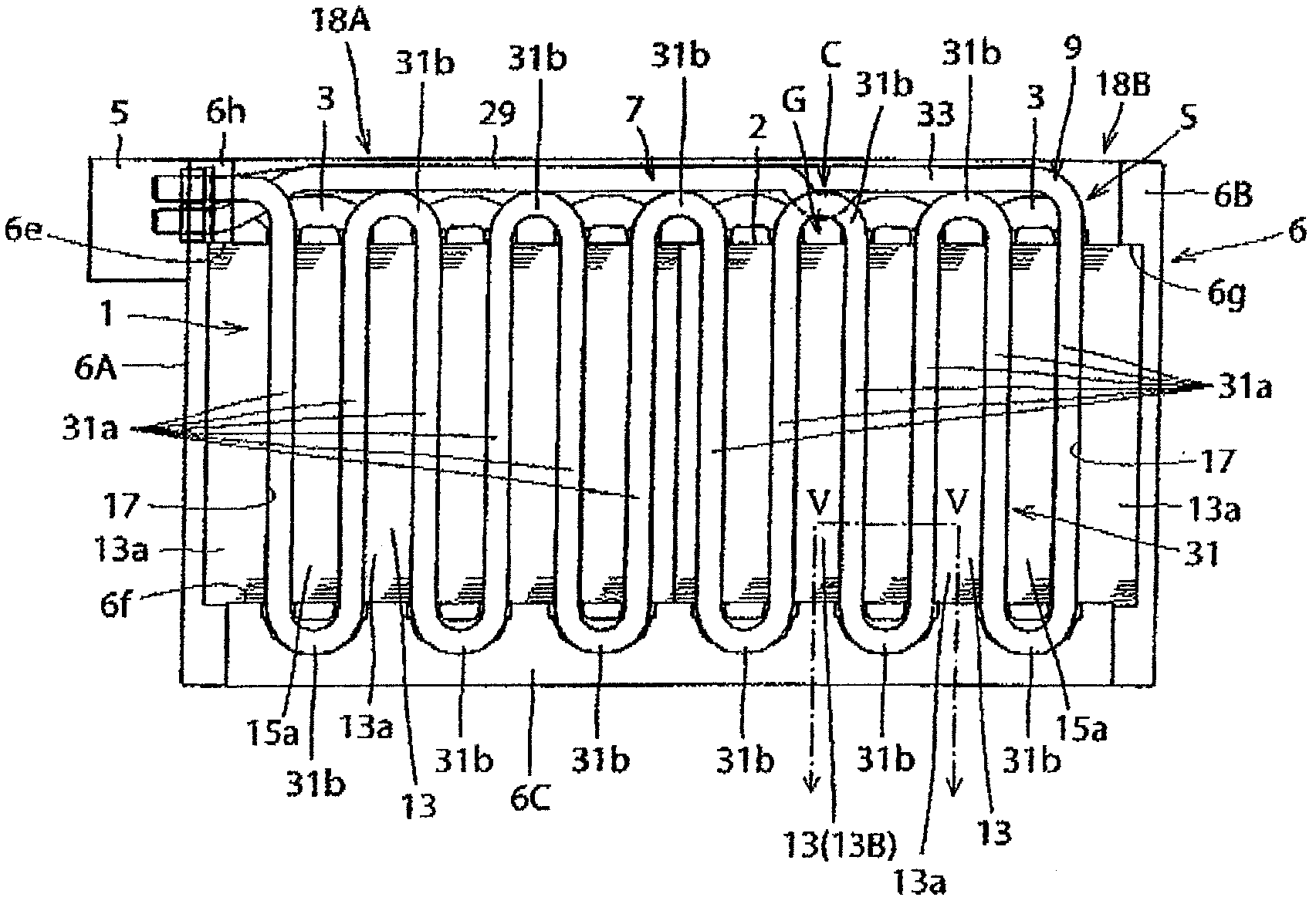 Armature for linear motor