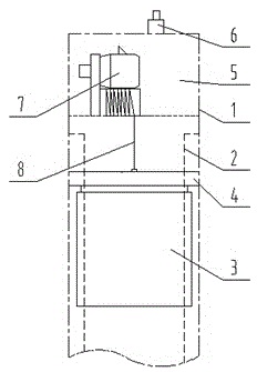 Hybrid power elevator and working method thereof