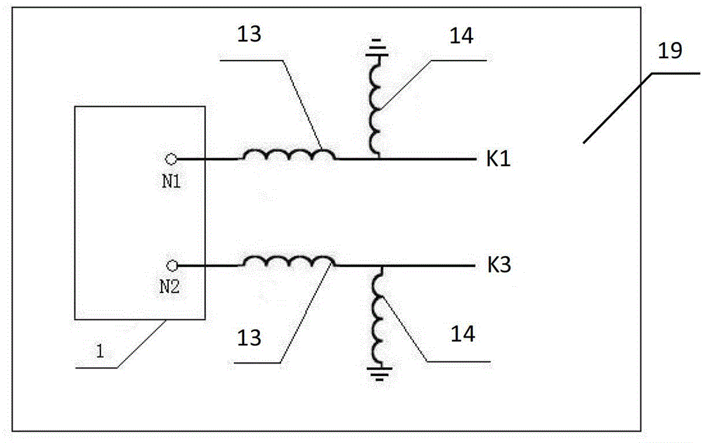 Surface acoustic wave (SAW) harmonic oscillator system used for gas sensor