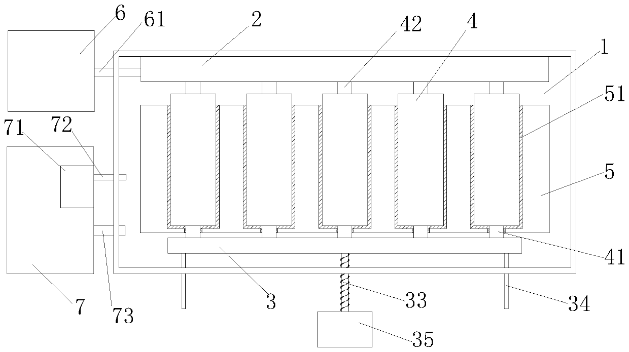 Sealing detection device of fuel filters and detection method thereof