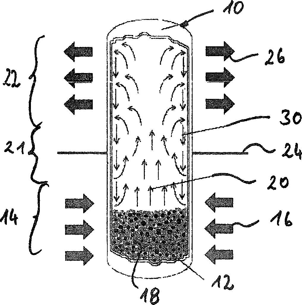 Cooling system and method for expelling heat from a heat source located in the interior of an aircraft