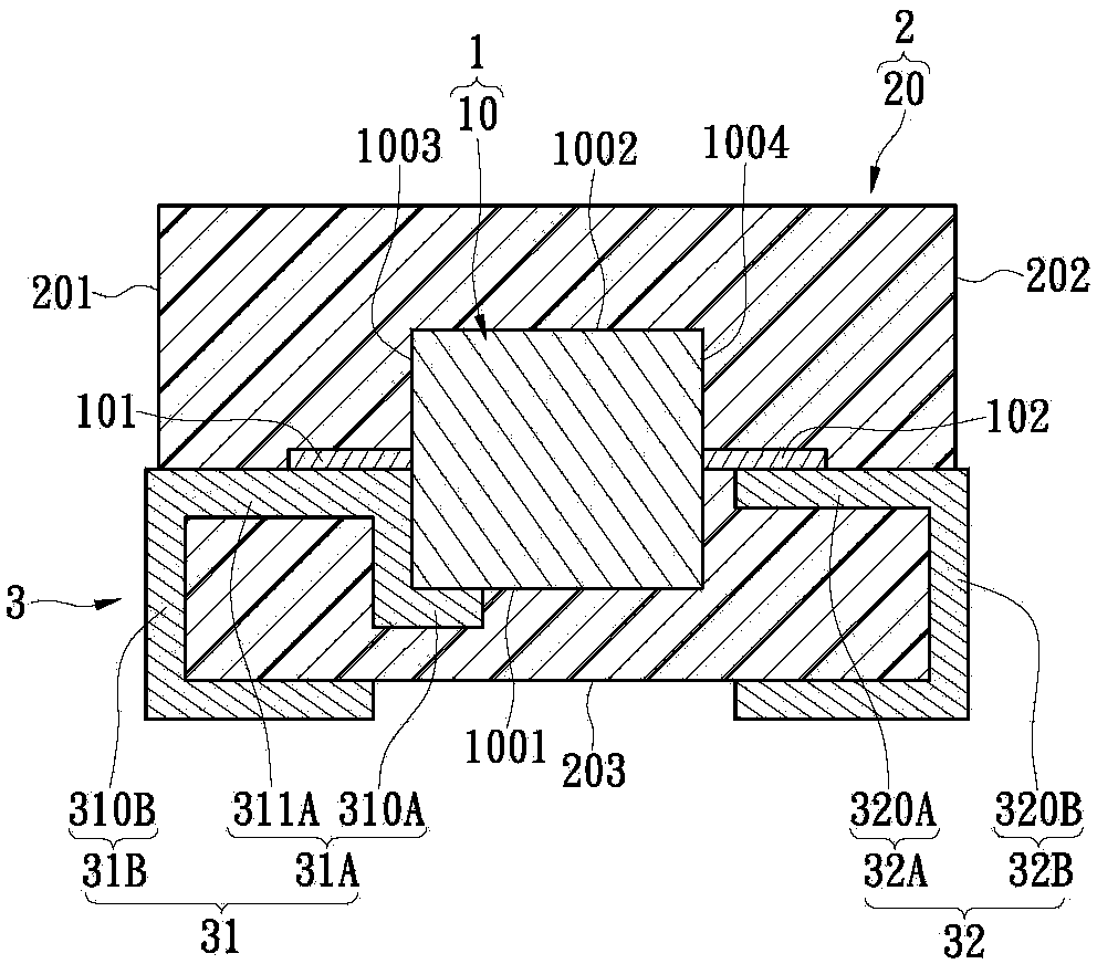 Winding-type solid electrolytic capacitor packaging structure