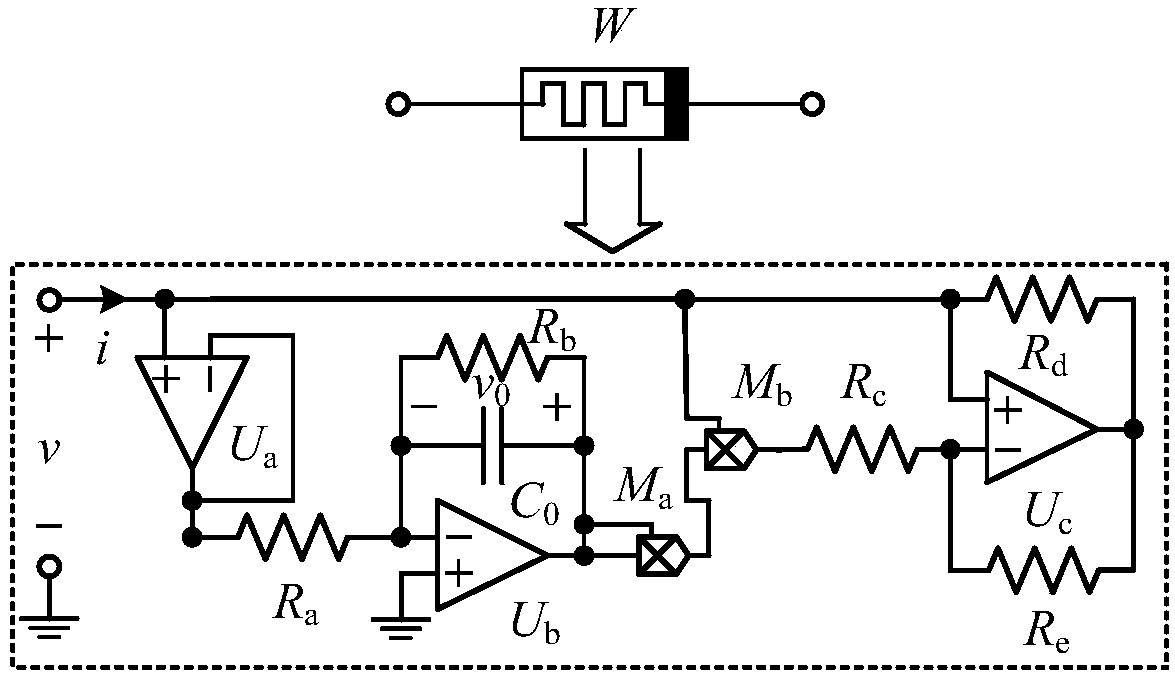 Five-order voltage-controlled memristor-based Chua's chaotic signal generator