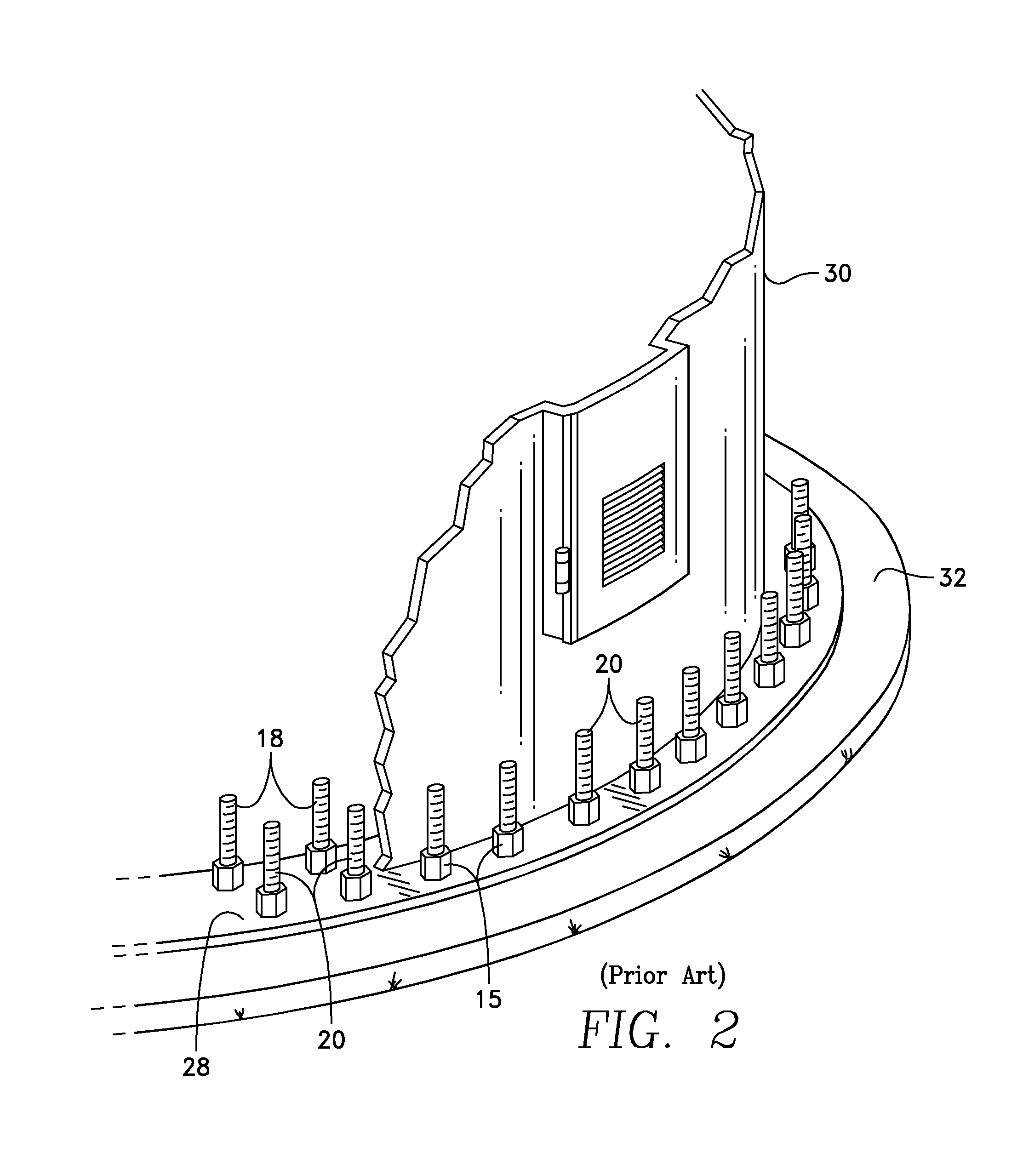 Grout template for wind turbine foundations