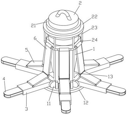 Gas-free laparoscopic abdominal wall suspension device for general surgery