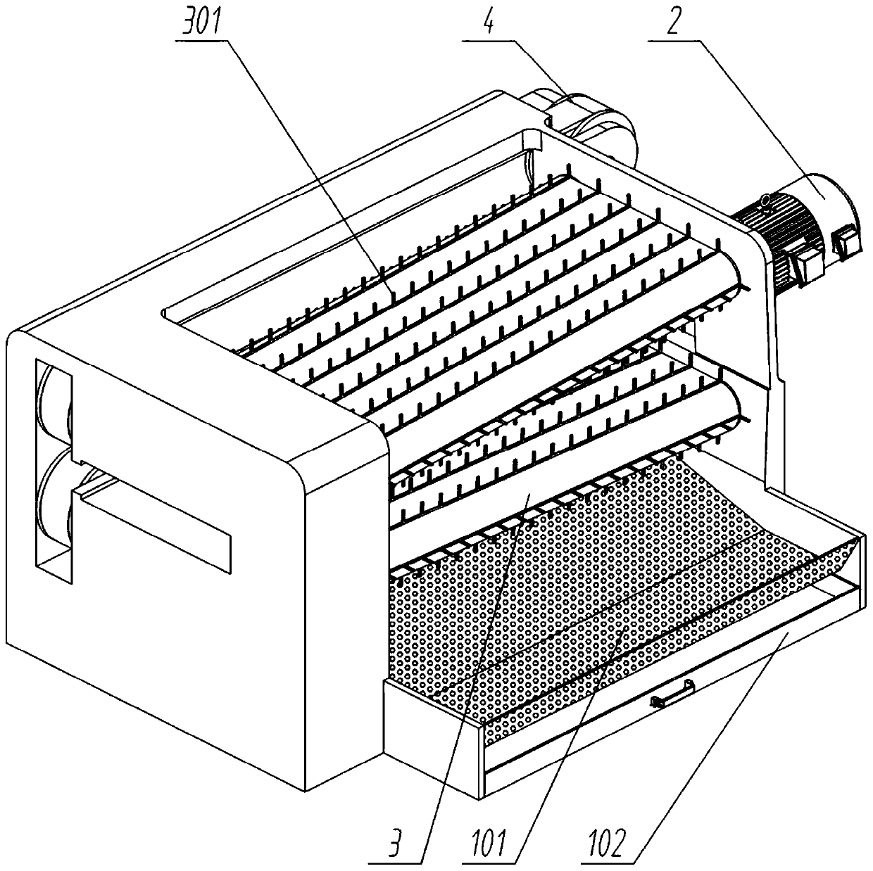 Amomum tsao-ko picking device for traditional Chinese medicine production