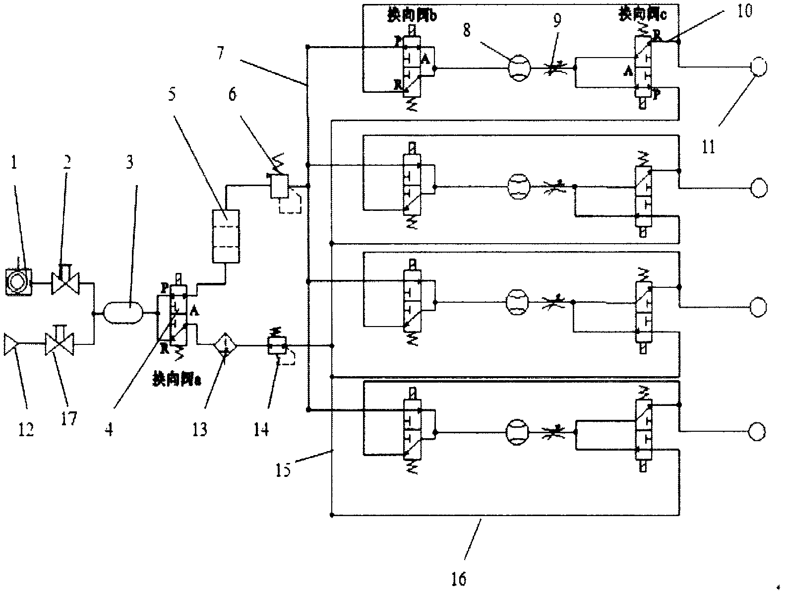 Control method and device for air-sucking/blowing of structure around flow field