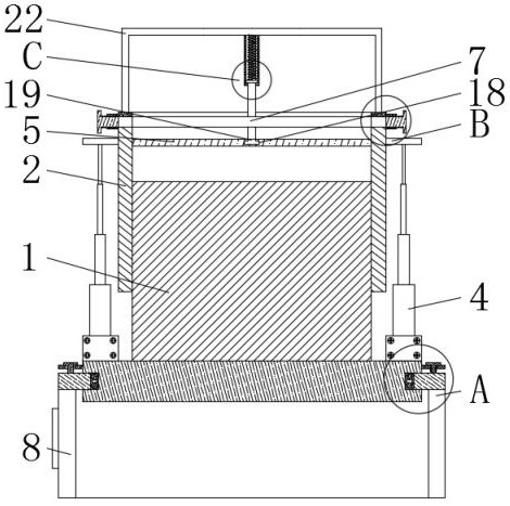 Cutting device for konjac forming