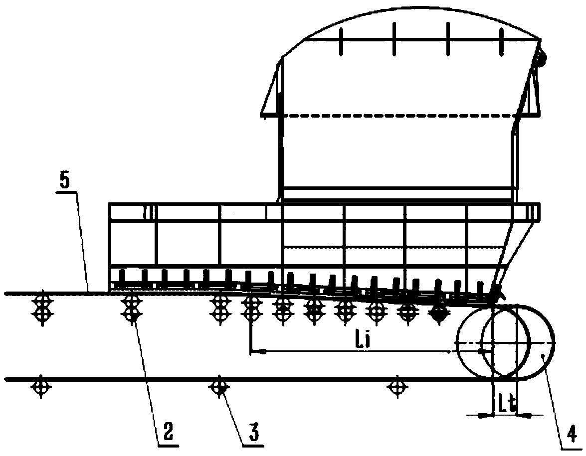Field maintenance method for coating layer of material taking machine head part roller
