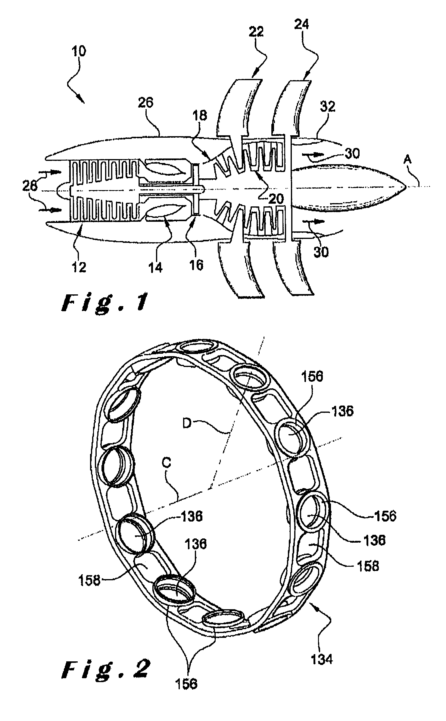 Hub for a propeller having variable pitch blades