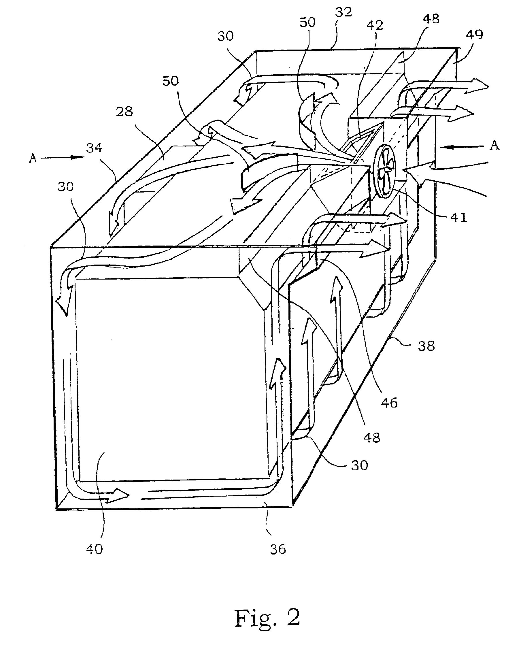 Air-cargo container, a refrigerator unit for an air-cargo container and a manufacturing method of an air-cargo container