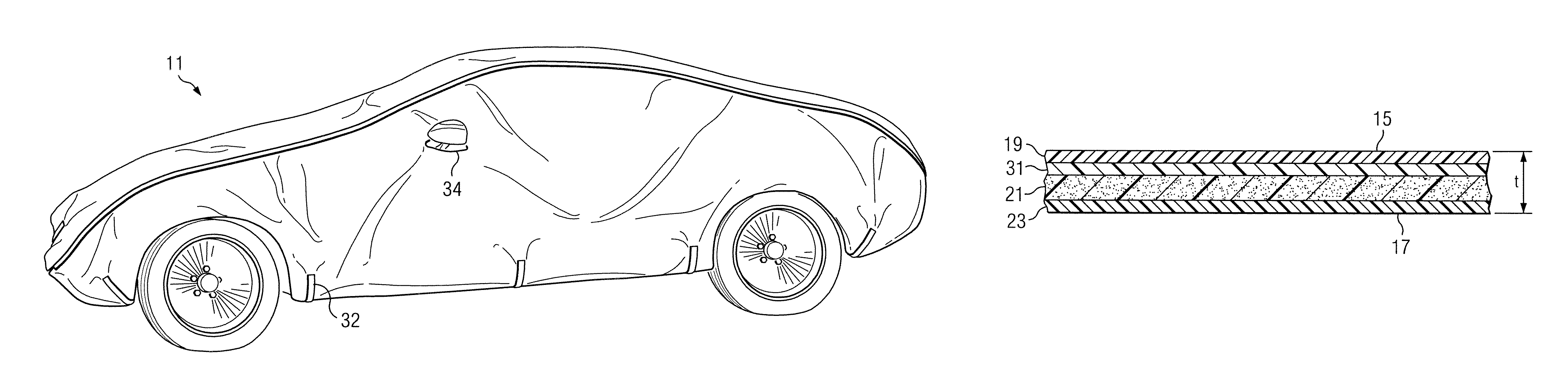 Protective vehicle cover