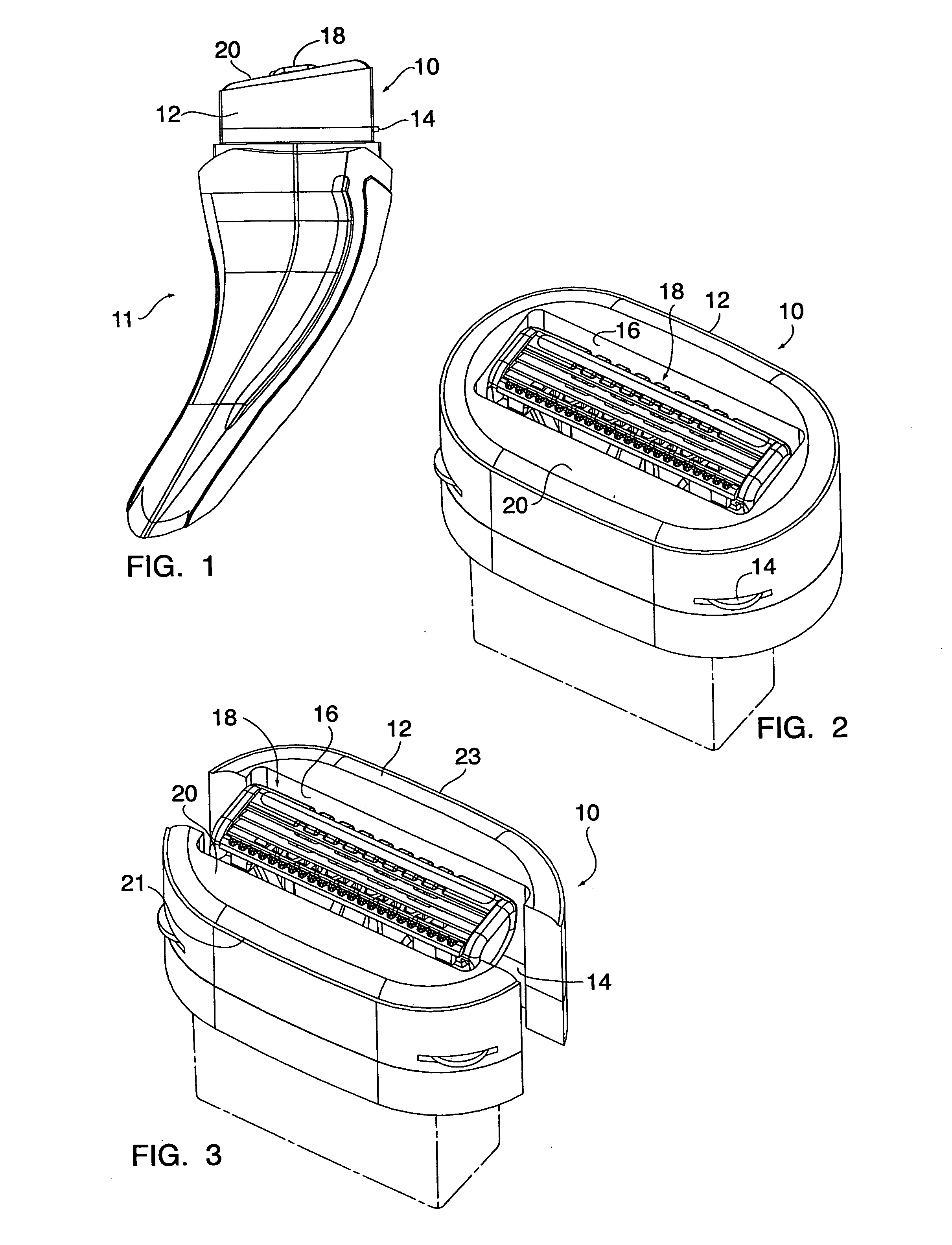 Composition for shaving aid material and shaving aid cartridge for shaving aid material