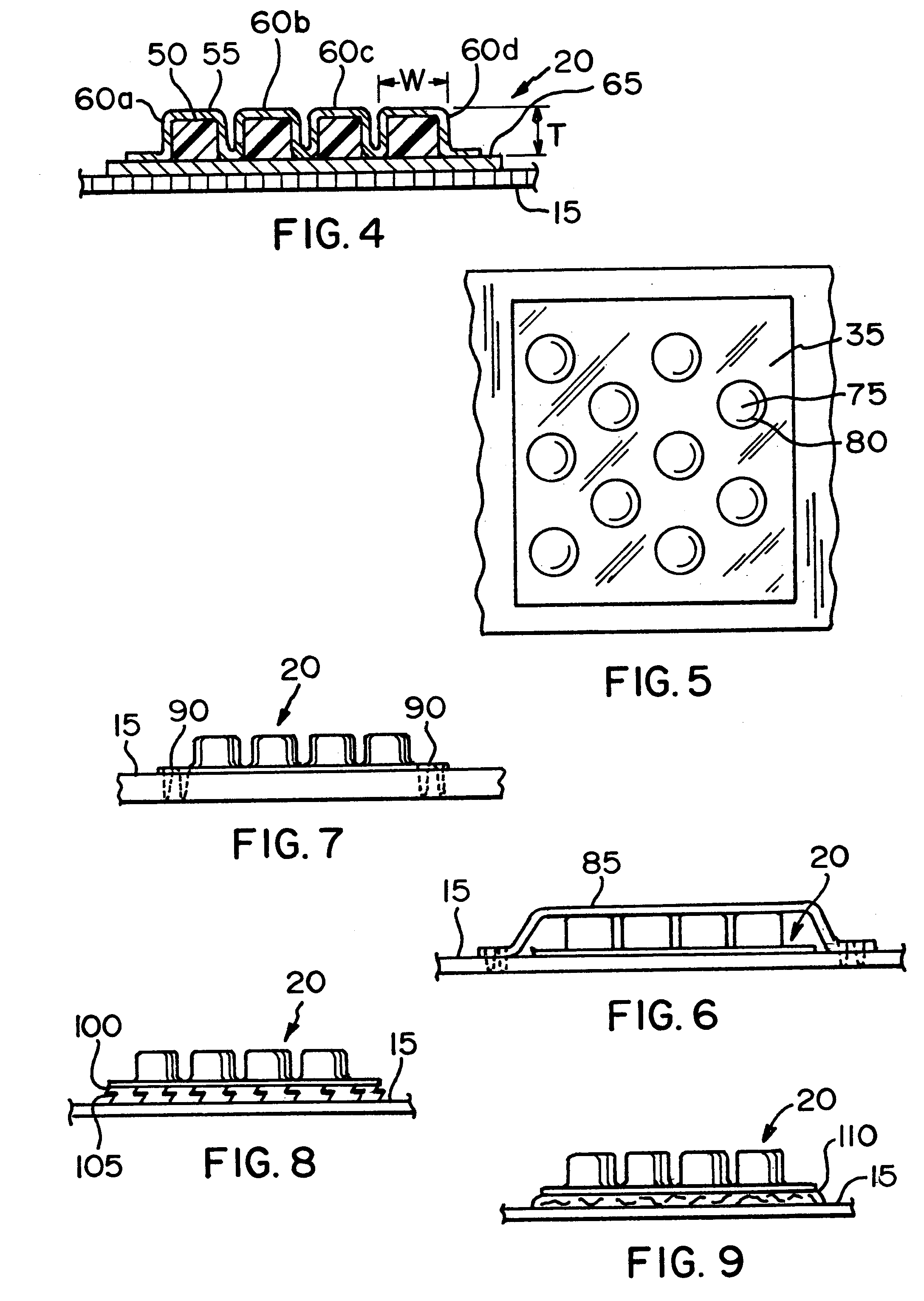 Garment with energy dissipating conformable padding