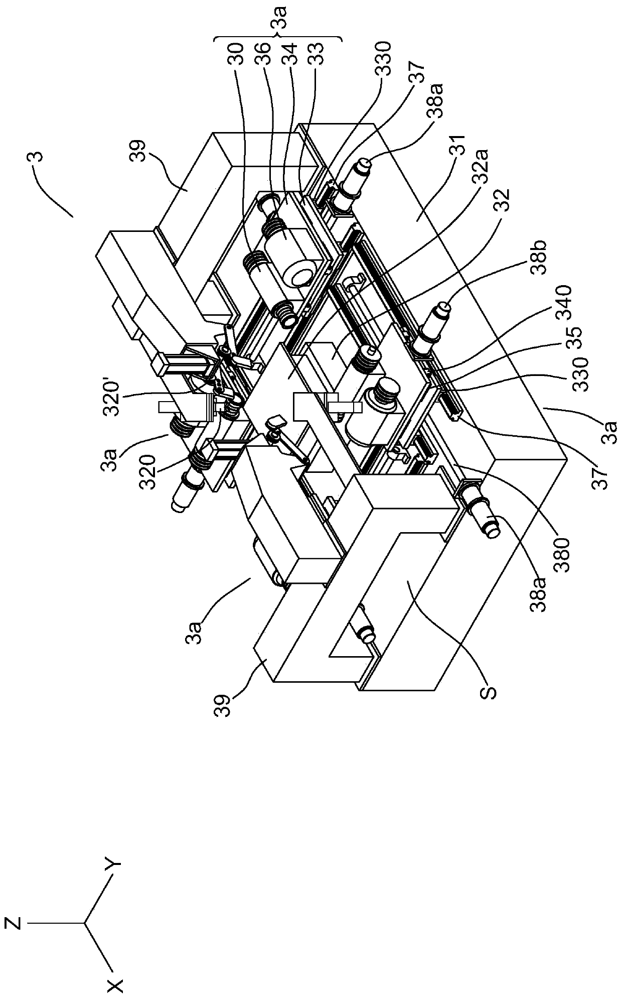 Edge milling device