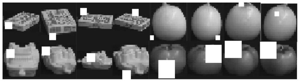 Noise image classification method based on l2p norm robust least square method
