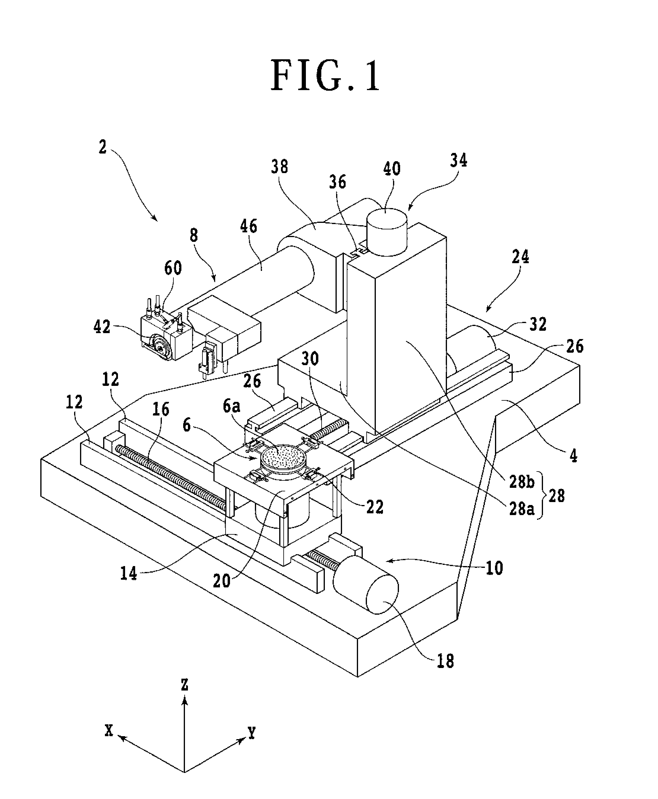 Cutting apparatus and cutting method