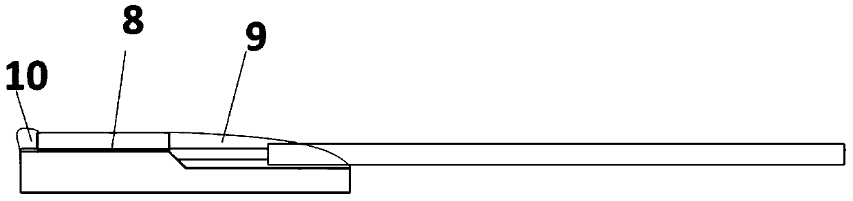 A method for manufacturing an optical fiber array for optical coupling, a coupling method, and a device