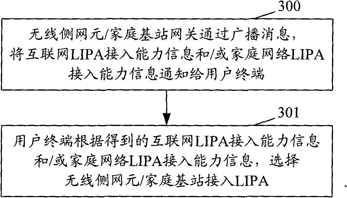 Method and system for local IP (Internet Protocol) access control