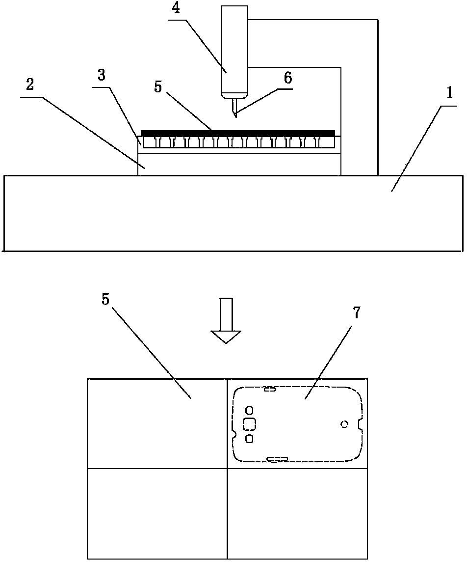 Forming process and special processing device for ultrathin protective cover sleeve