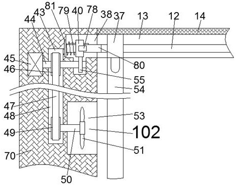 Automatic rainproof solar power generation device capable of being cleaned