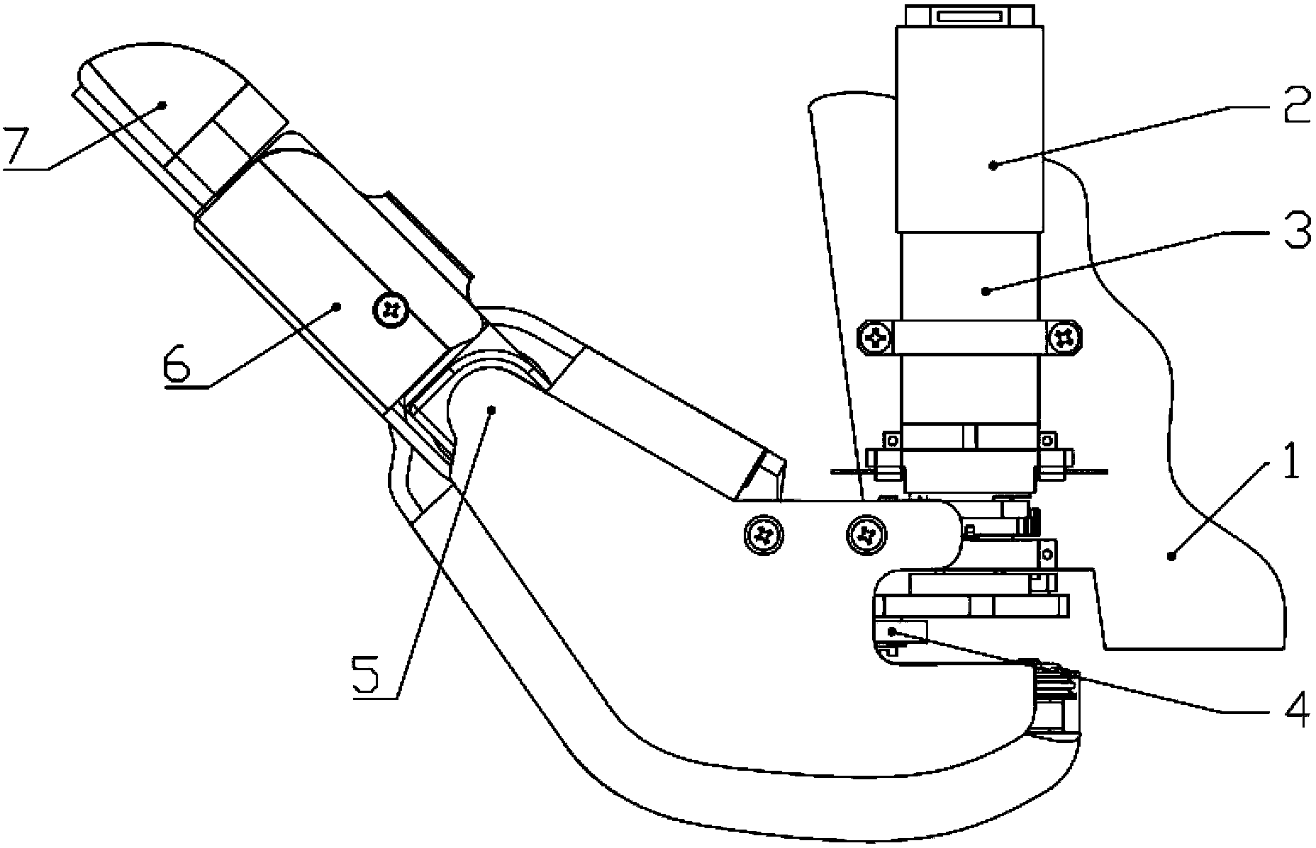 Thumb structure of prosthetic hand