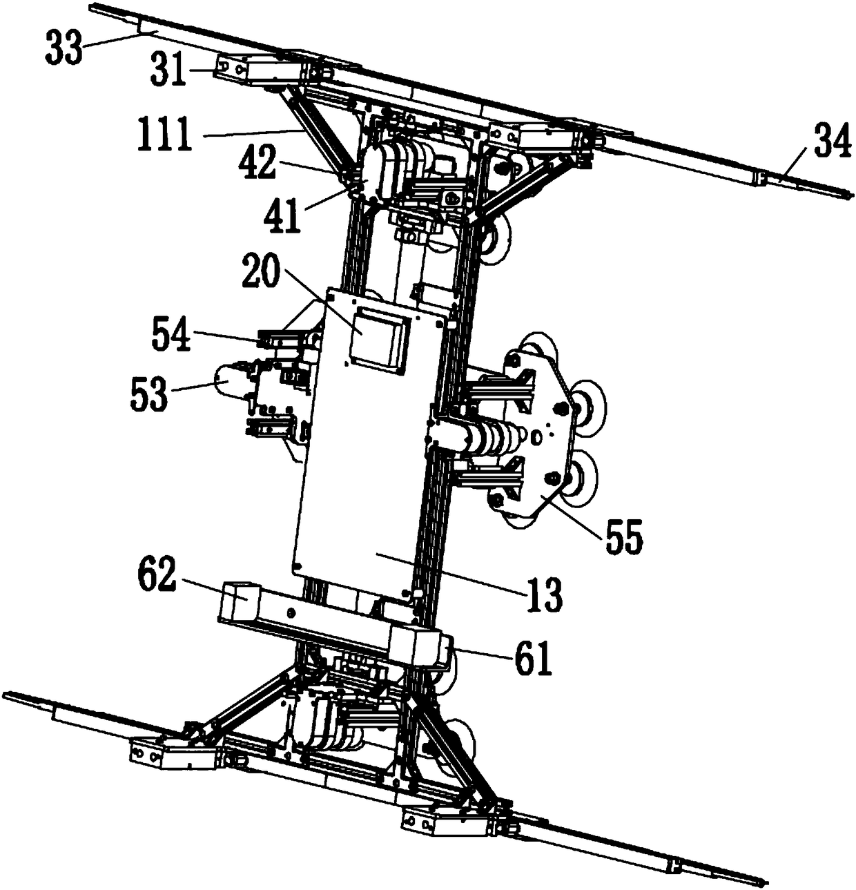 An intelligent high-altitude walking robot