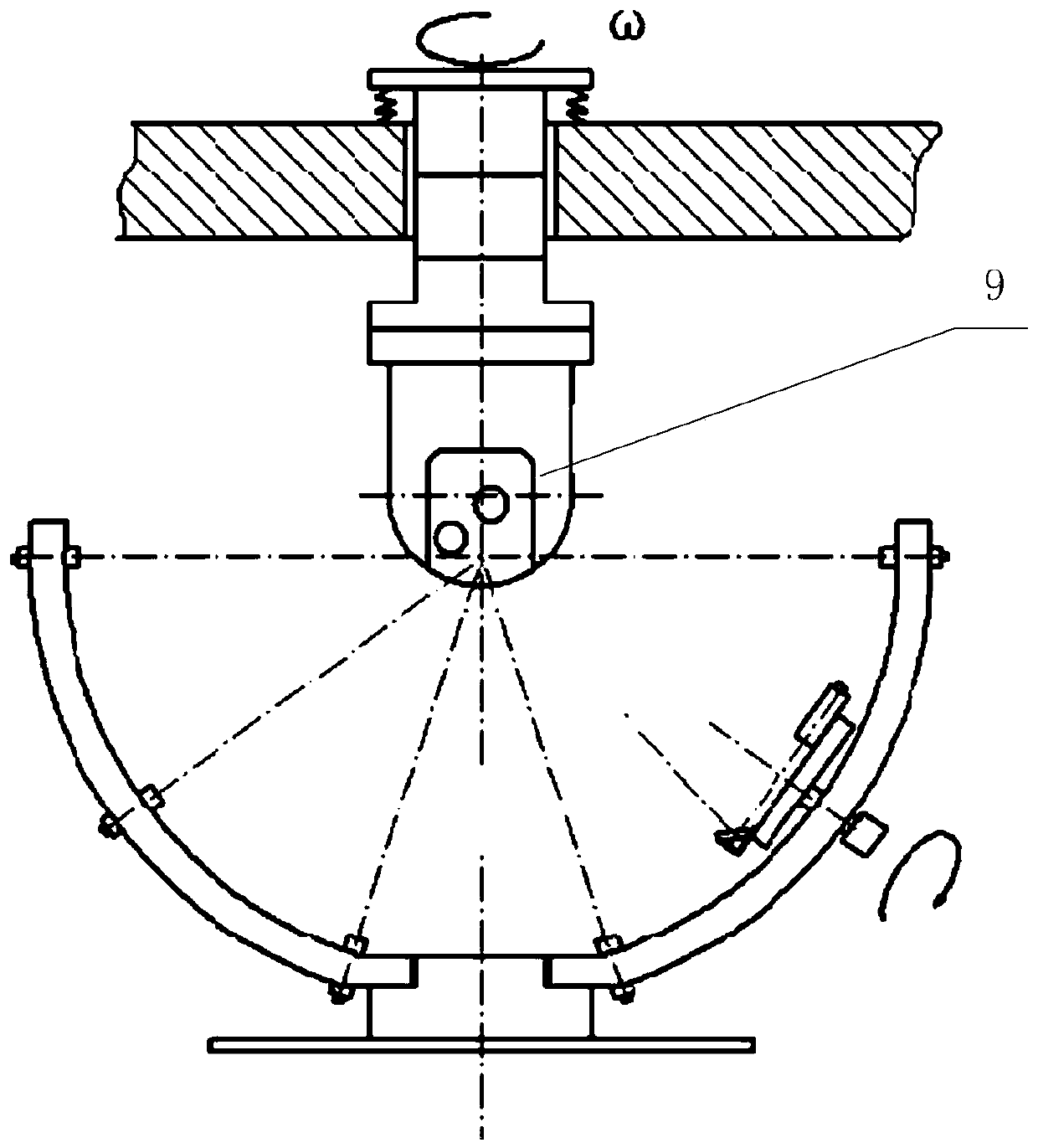 Detection device, photoelectric theodolite detection system and aviation airborne optical platform detection system
