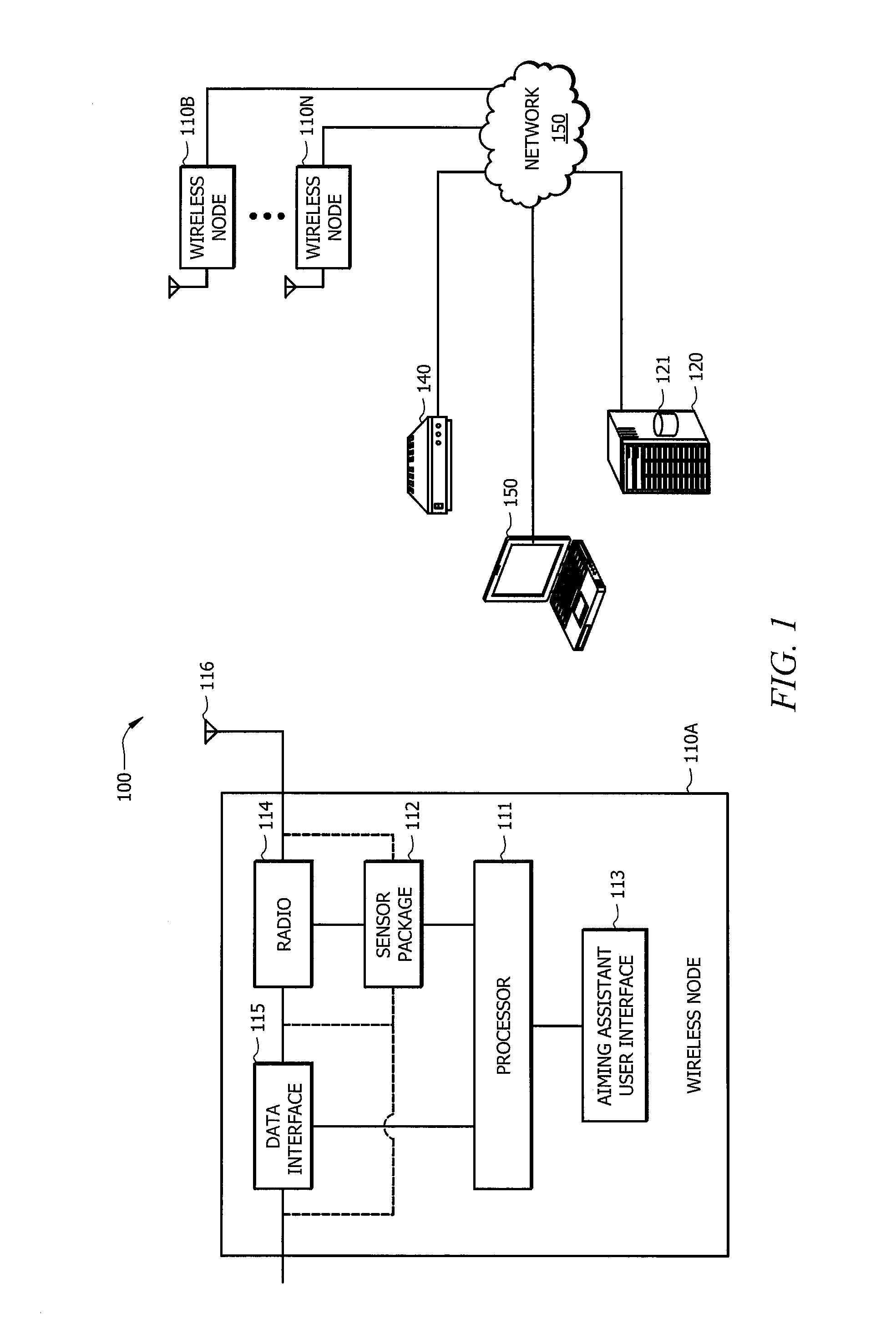 Systems and methods providing assisted aiming for wireless links