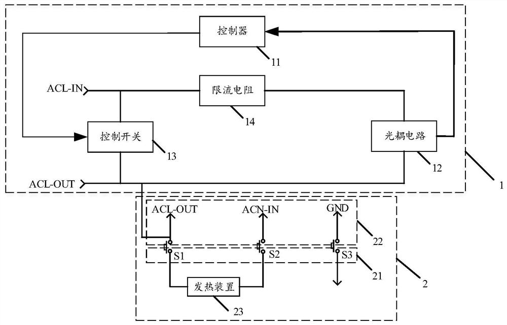 Control circuit for electric heating kettle, and electric heating kettle