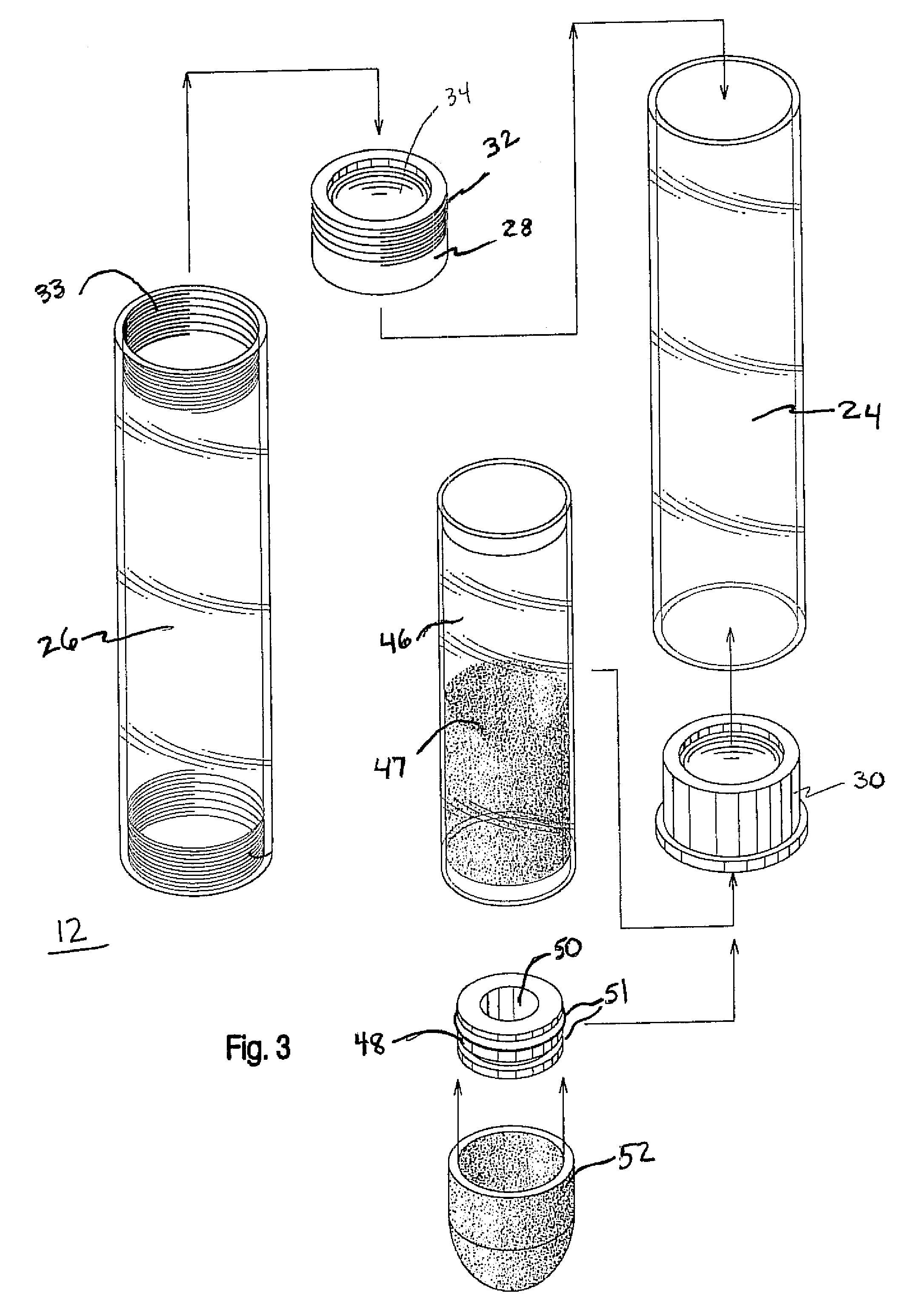 Double Chamber Water Purification Device