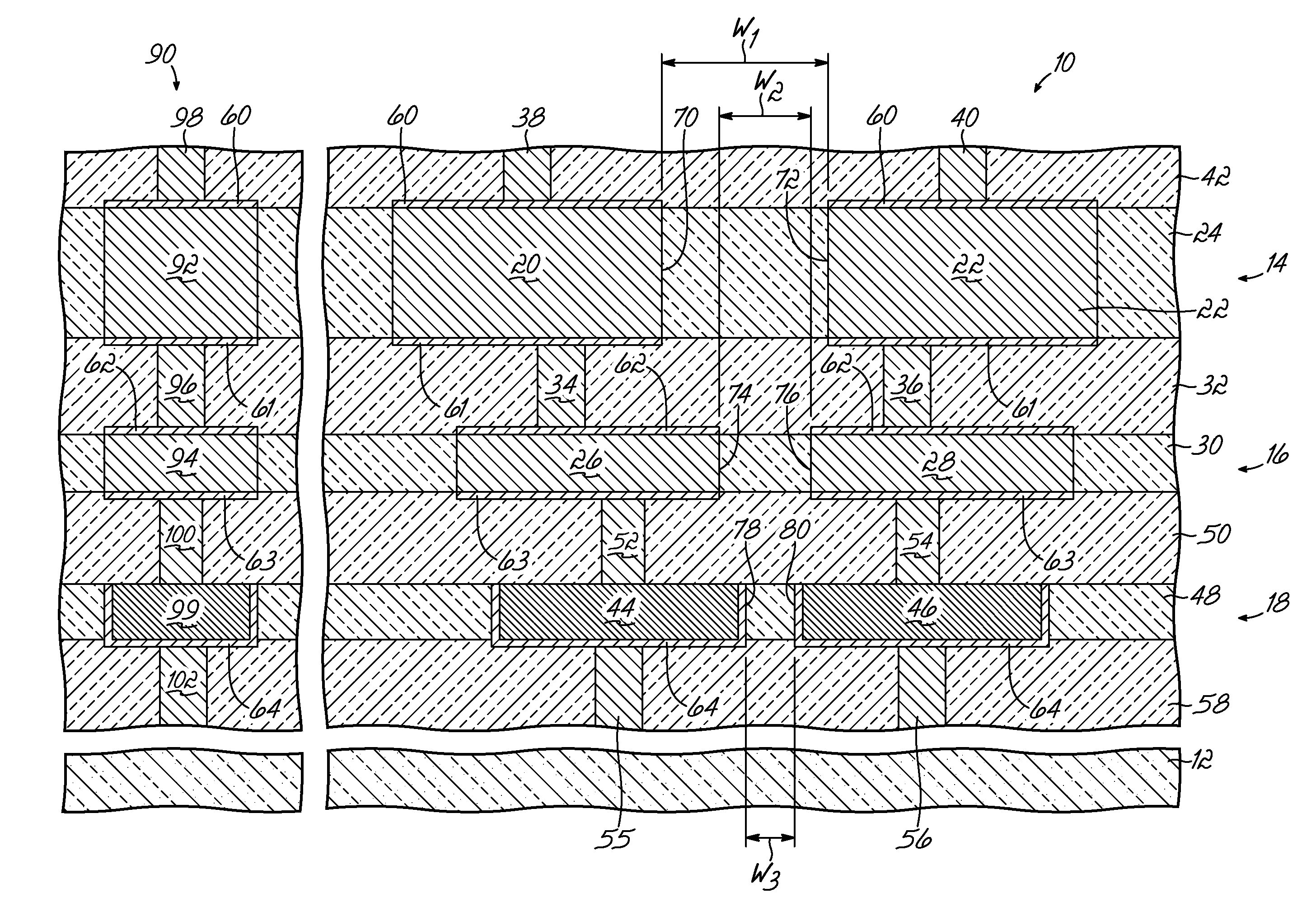 Methodology for automated design of vertical parallel plate capacitors