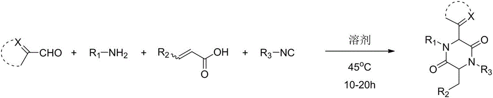 A method for synthesizing 2,5-dicarbonylpiperazines